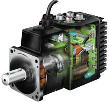 Smart integrated stepper motors with ingenious modular interface